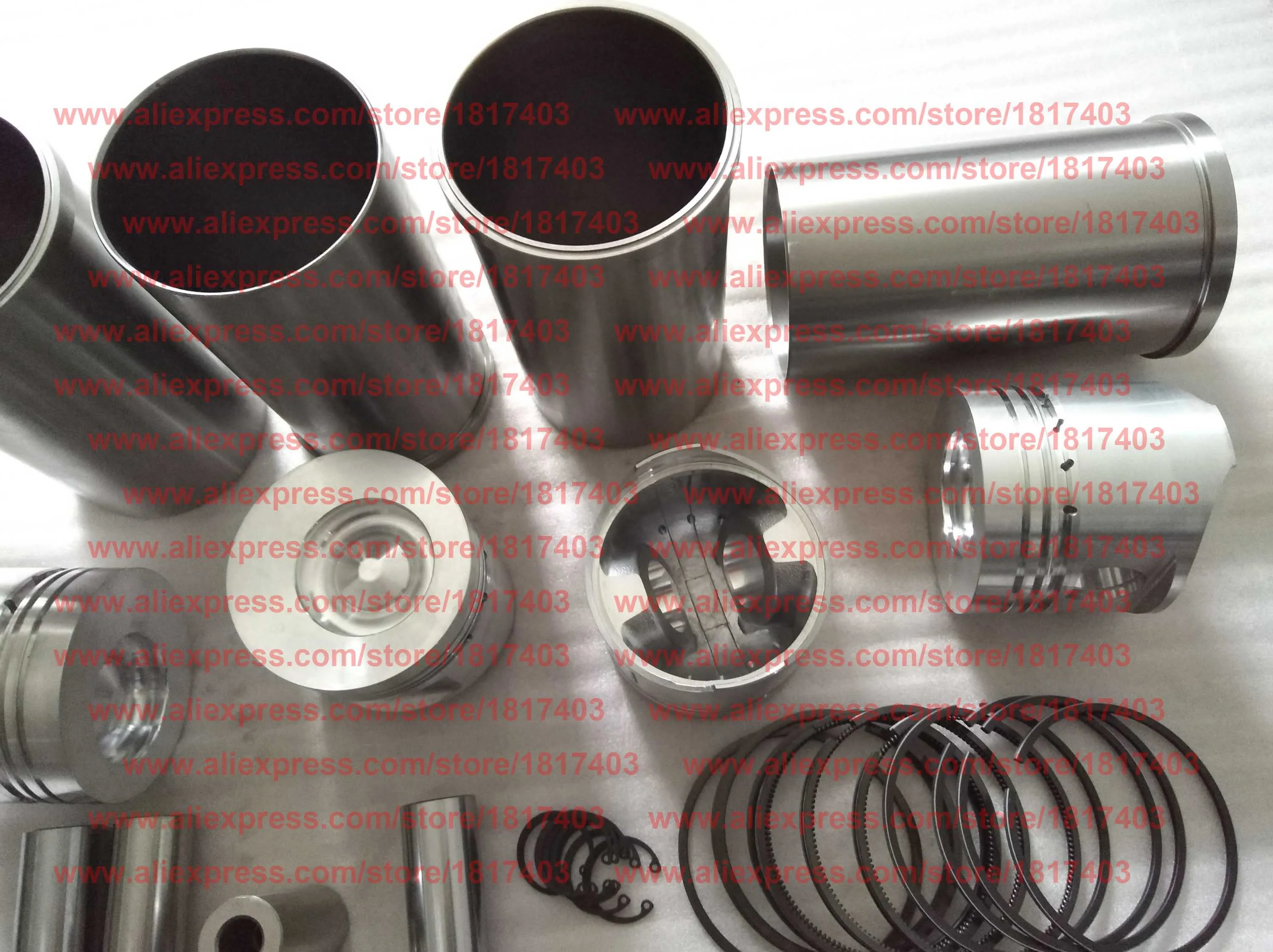 Yangdong YD4KJQ / YD4KJO / Y485 Piston + Cylinder sleeve + piston rings + Piston pin + Circlip, Yangdong YD engine parts