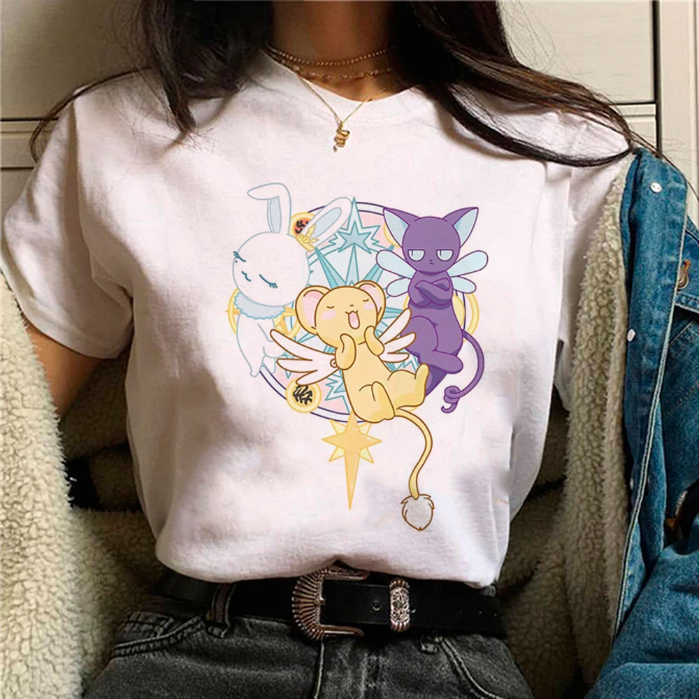 Cardcaptor Sakura Magic Girl t shirt women streetwear Tee female streetwear clothing