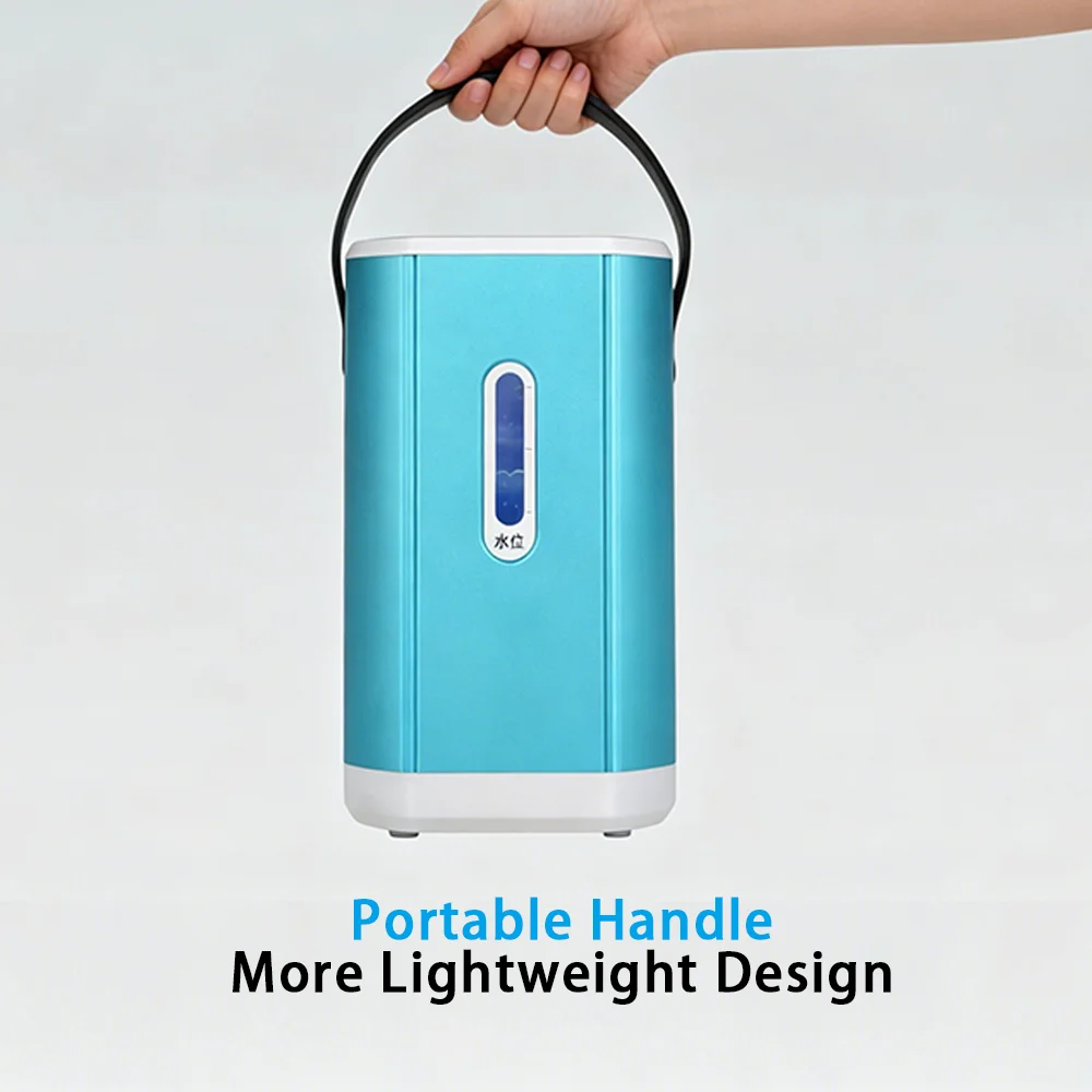 Silent Energy-Saving Hydrogen Generator, Portable, SPE/PEM Technology, 99.99% Purity Hydrogen and Oxygen 225-450ml/min