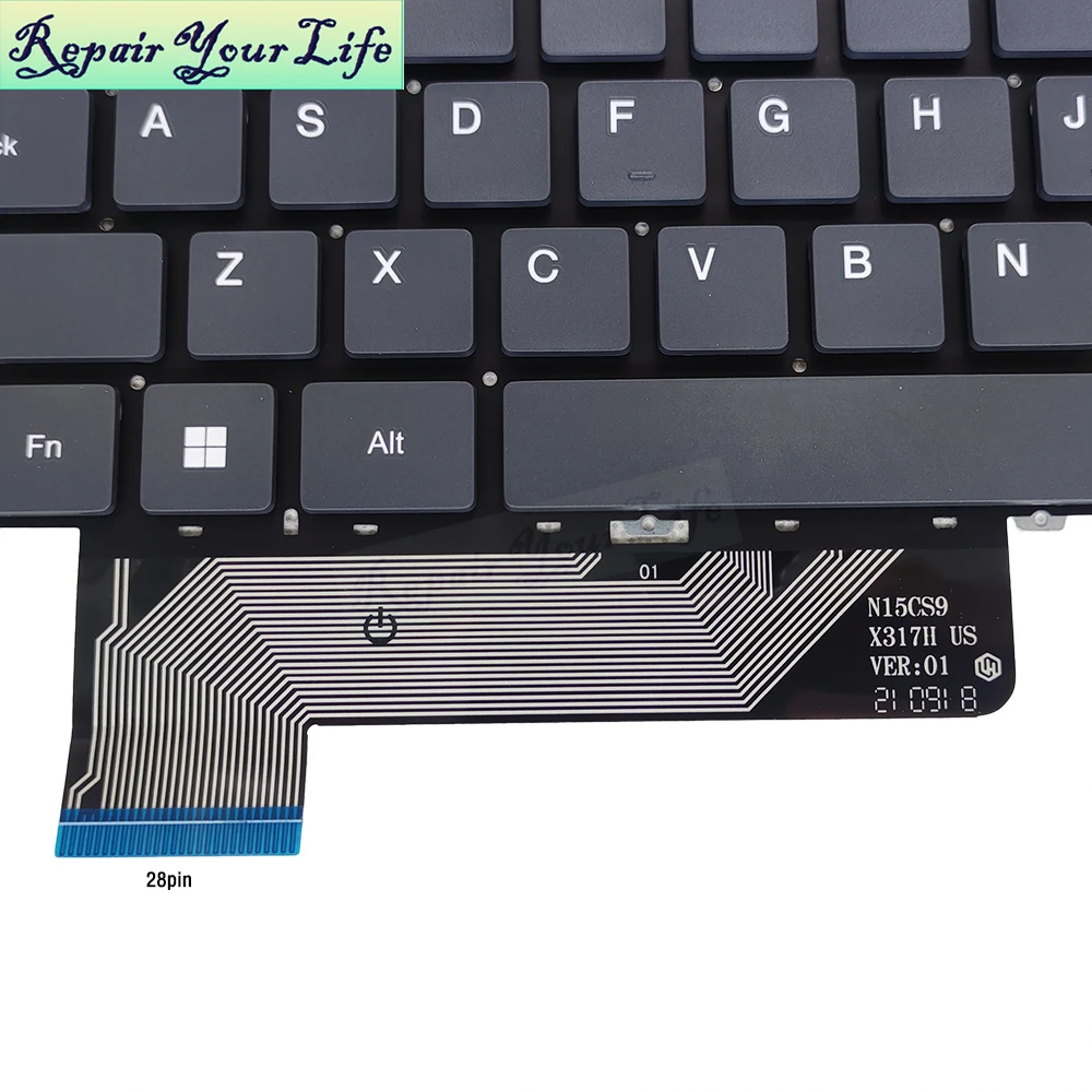 New PRIDE-K3960 US English Laptop Keyboard for Gateway GWNC31514 GWTN156 Ultra Slim GWTN156-1BK GWTN156-1BL 4BL GWNC31514-BK
