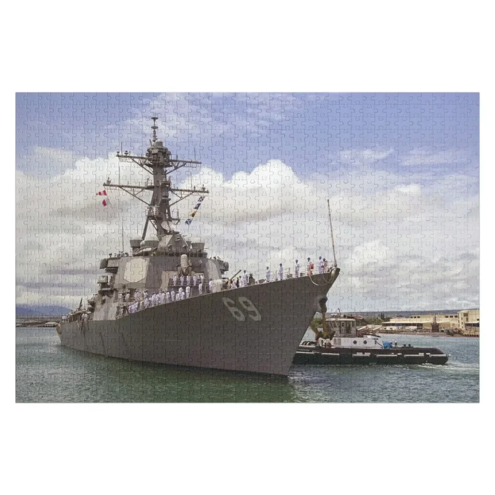 USS MILIUS (DDG-69) SHIP'S STORE Jigsaw Puzzle Custom Child Gift Game Children Puzzle