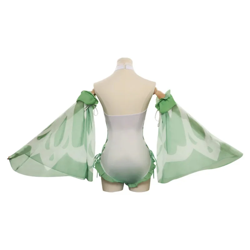 나히다 코스프레 섹시한 카와이 수영복, 여성 코스튬 애니메이션 게임, 원신 임팩트 롤플레이 수영복, 비키니 목욕 세트, 여름