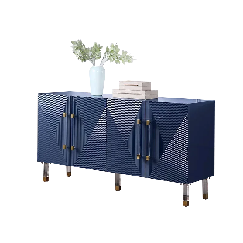 

Light Luxury Hallway Italian Style Curio Cabinet Minimalist Living Room Hallway Dining Side Wall Cabinet