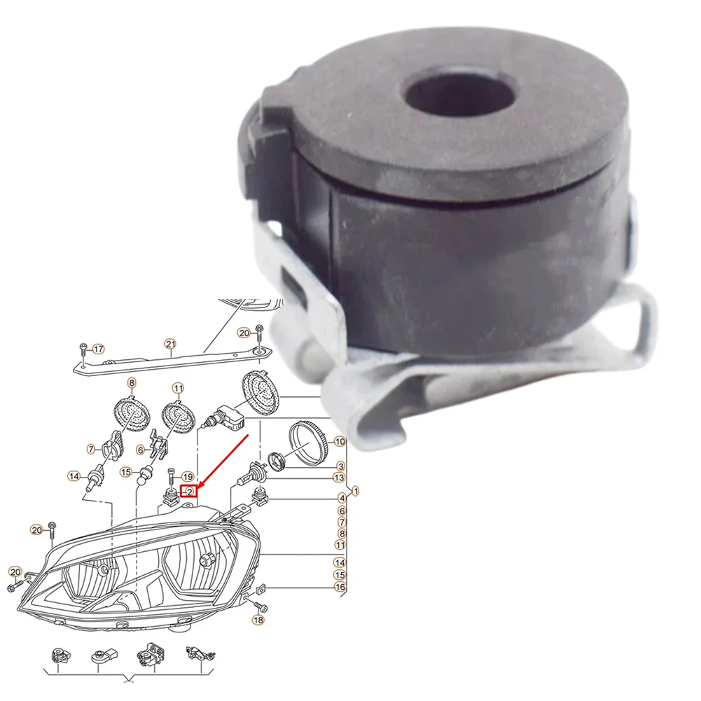 

Headlight Compensating Piece Bolt Replacement For Golf MK7 For Jetta 7 5G0806305 Car Original Accessories