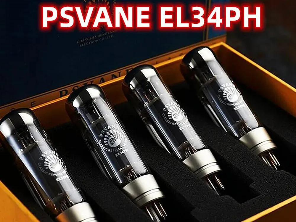 정품 PSVANE 진공관, EL34 EL34C UK-EL34 EL34PH 진공관, 1 개, 2 개, 4 개