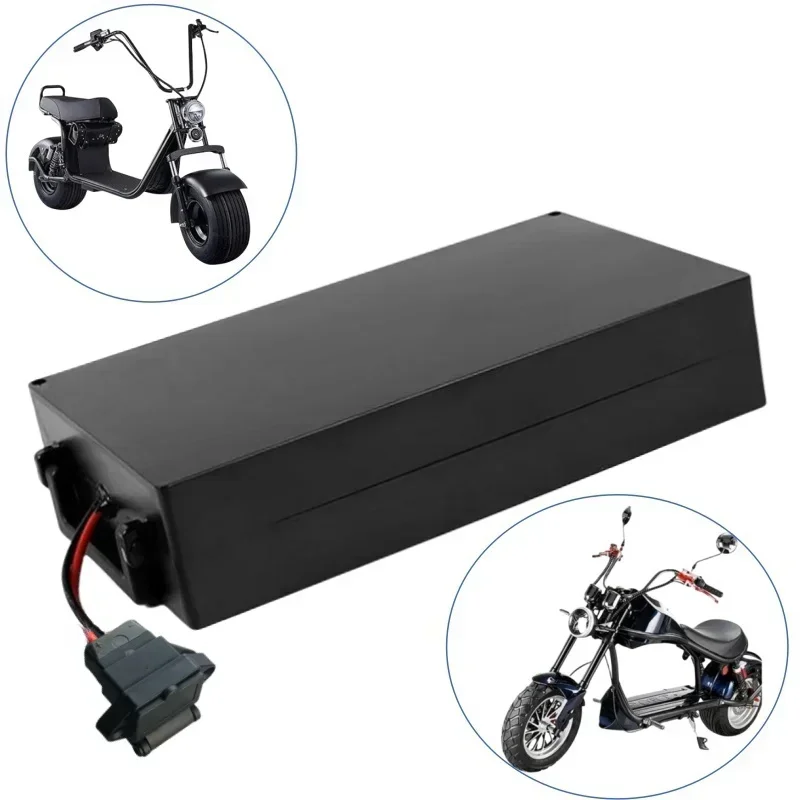 60V 30Ah 21700 Battery Two Wheel Foldable Citycoco Electric Scooter Bicycle For Harley Electric Car Lithium Battery Waterproof