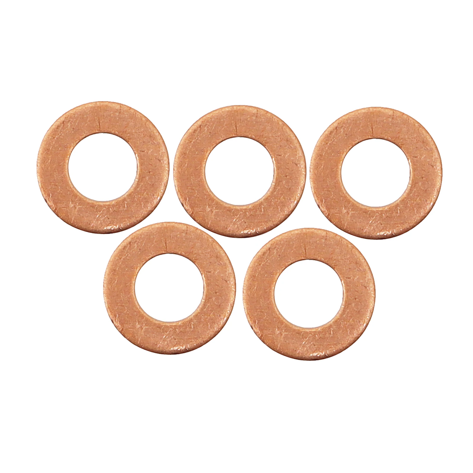 Set of 10 Oil Drain Plug Gaskets 0313.33 For Peugeot 207 208 307 308 406 Citroen C3 C5 10X20X1.8mm Oil Pan Screw Washers Gaskets