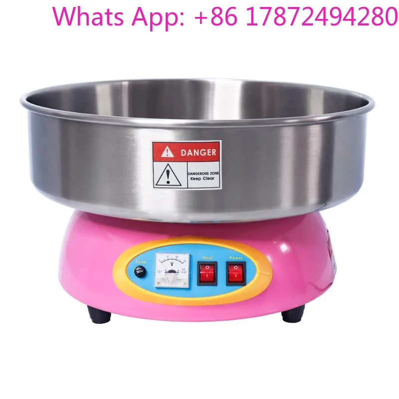 MF09 Commercial Cotton Candy Machine Electric Heating Small Automatic Wire Drawing Shopping Mall Cinema Fancy Cotton Candy Machi
