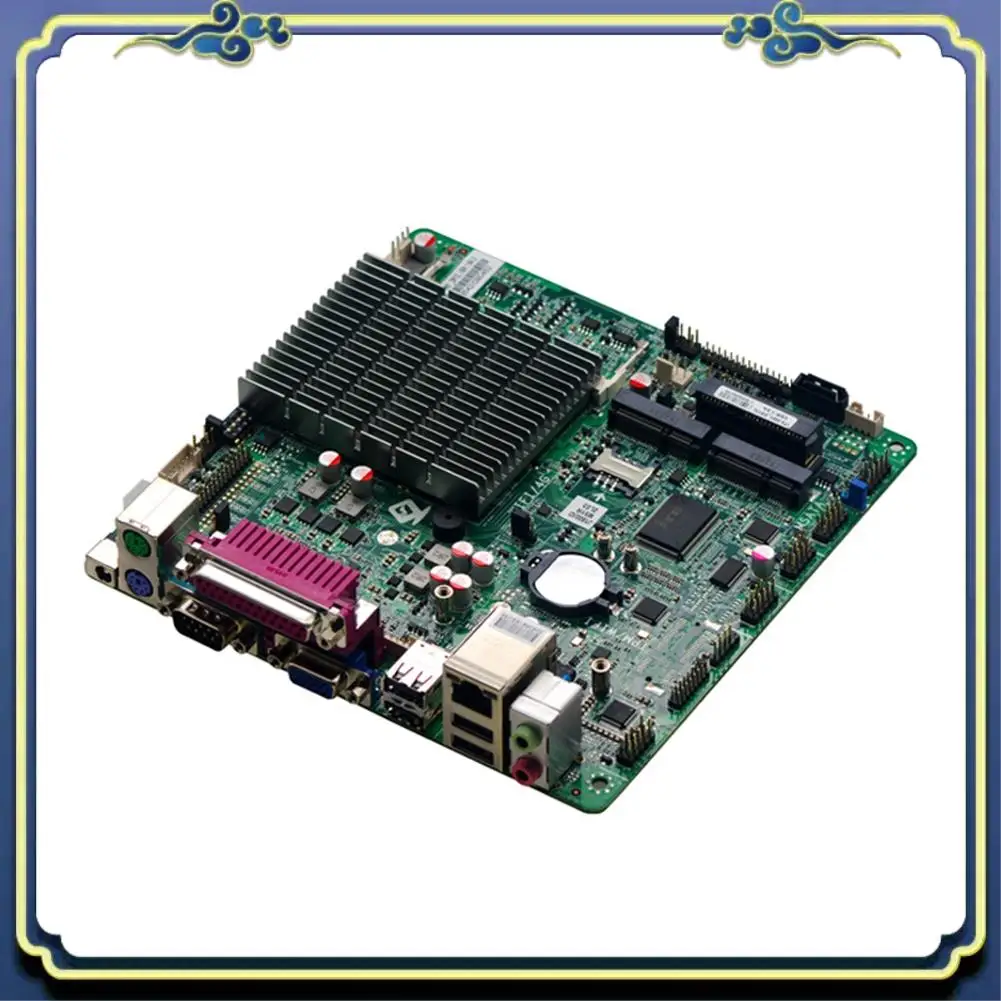 

Portable J1900 M51 Mini ITX Industrial Control Motherboard Equipped With Dual Serial Ports, LPT/LVDS/EDP