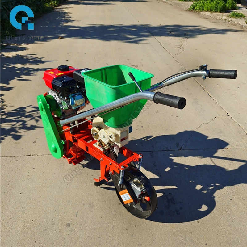 Fertilizante, taladro de semillas, máquina sembradora de maíz, fertilizante de maní, cultivador eléctrico, macetero de maíz, sembradora multifunción de soja