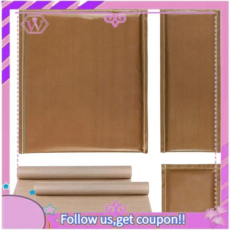 

5 шт./компл., 3 размера, теплопередающая подушка, термопрокладка из ПТФЭ с 2 шт., термопресс из ПТФЭ, лист для термопресса, цифровой