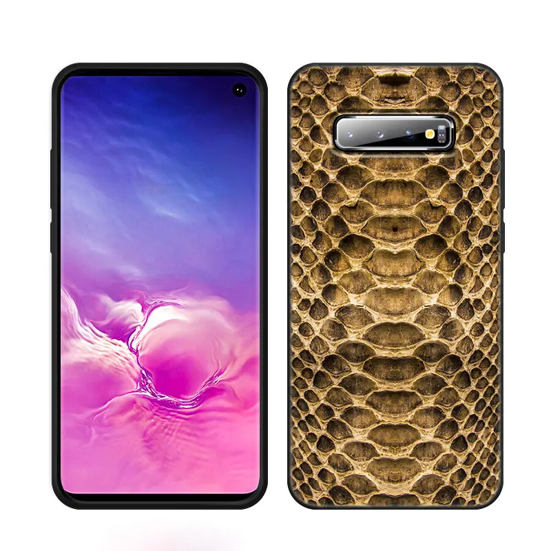 Fashion Snake Skin Phone Case For Samsung M30 M31 S Note 10 20 M04 M13 M32 M14 M23 M33 M34 M42 M52 M53 M54 M11 M12 M21 M22 M51