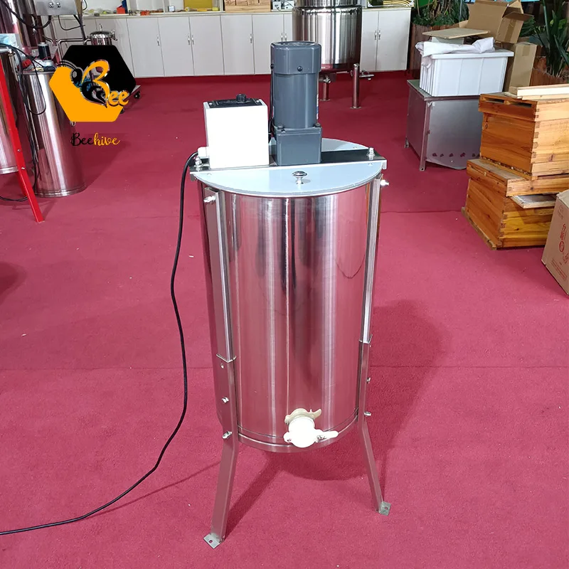 

unique 3 Frame Electric Honey Extractor Automatic 304 Stainless Steel Honey Bee Extractor Machine