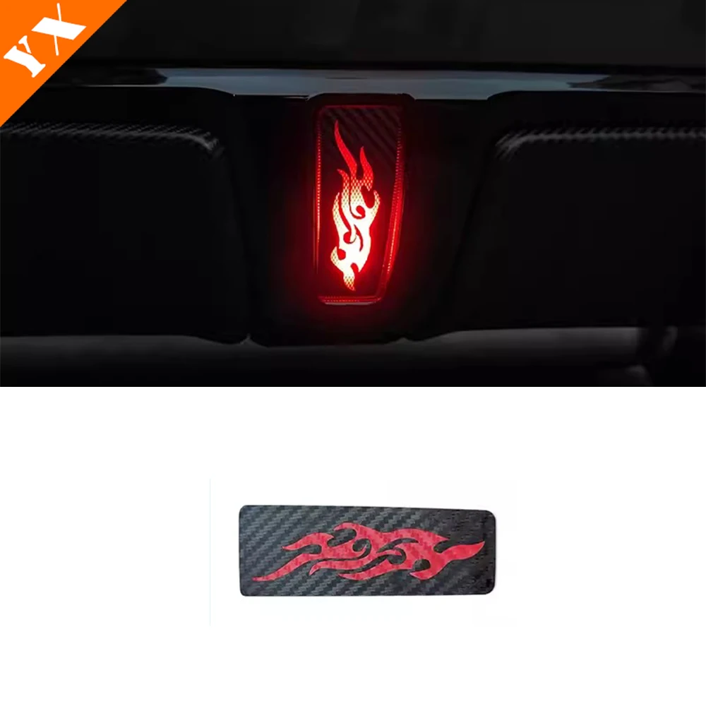 For GAC Empow Accessories 2022-2024 Car Rear Fog Light Sticker High Mounted Brake Light Sticker