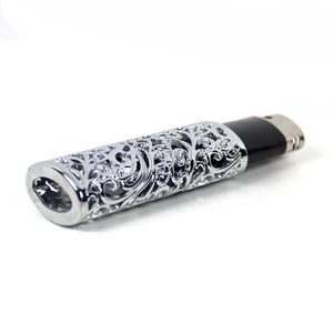 Retro hollow Outside Most Metal Design If Bic Cover for Standard Size Size Sleeves Sleeve type 12 Main Sales Lighter Door - №11