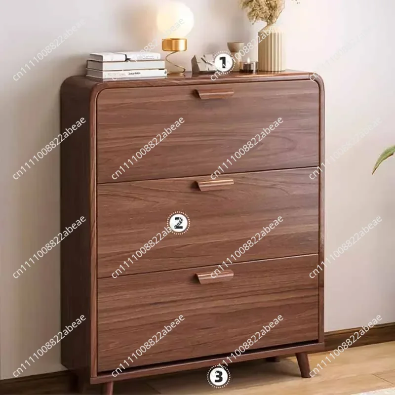 Ultra-thin shoe cabinet for home use, 2025 new bestseller, high-end entryway narrow storage cabinet, wall-mounted
