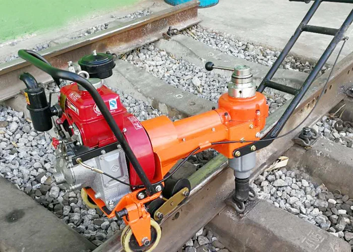 آلة الشد لمدرب السكك الحديدية ذات الرأس الواحد لمحرك البنزين