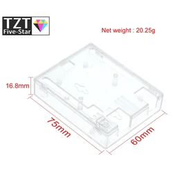 Uno R3 Case Enclosure Transparent Acrylic Box Clear Cover Compatible for arduino UNO R3 Case