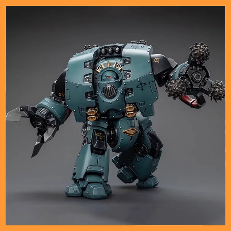 JOYTOY Warhammer The Horus Heresy 1/18  JT9985 Sun of Horus Leviathan Dreadnought with siege Drills 28.6cm Action Mecha Toys