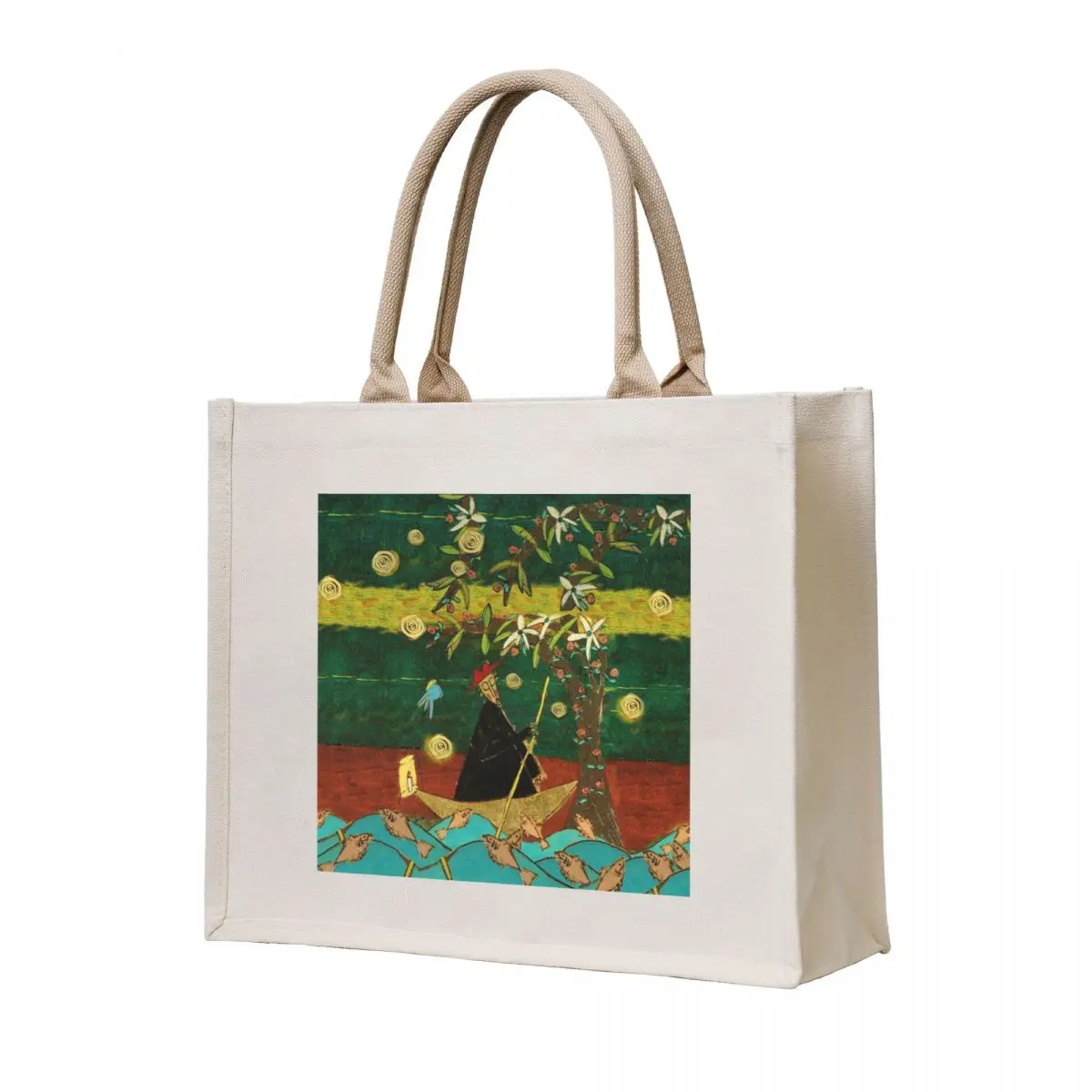 

Emerald Swamp Tote Bag Customizable tote bag Handbags Canvas shoulder bag