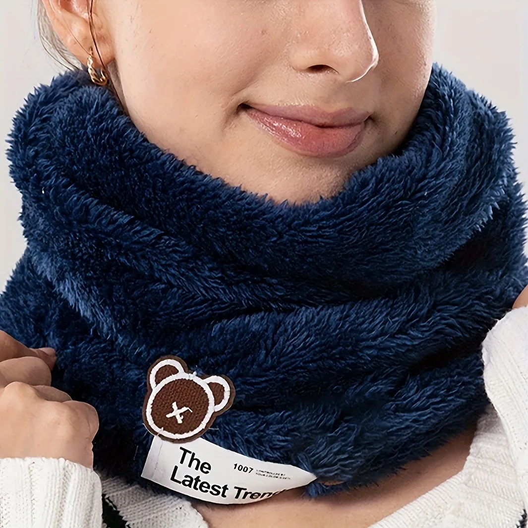 Gestrickter Halswärmer Sportschal Mode Weiche Damen Herren Gesichtsbedeckung Winter Skating Laufen Wandern Schals COSPLAY Zubehör