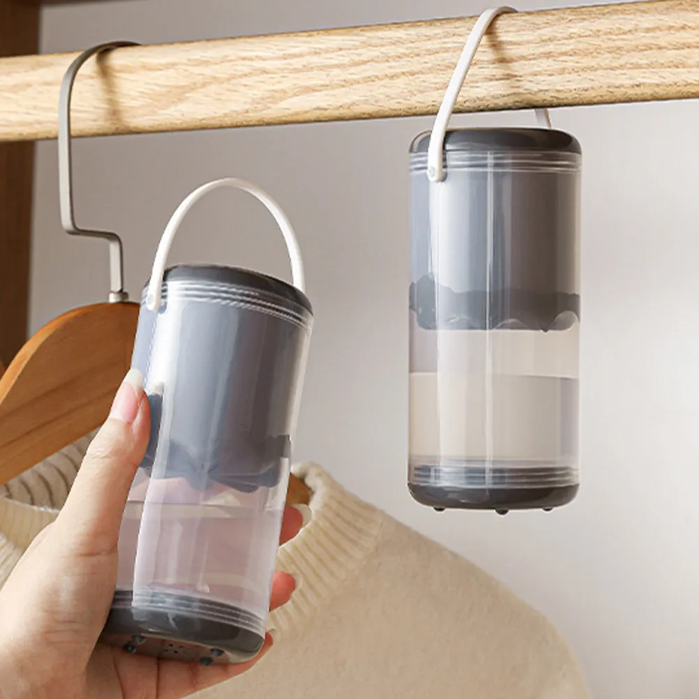 

Closet Moisture Absorber Box Wardrobe Dehumidifier for Storage Spaces Fast Absorbing Calcium Formula Moisture Absorber Holder