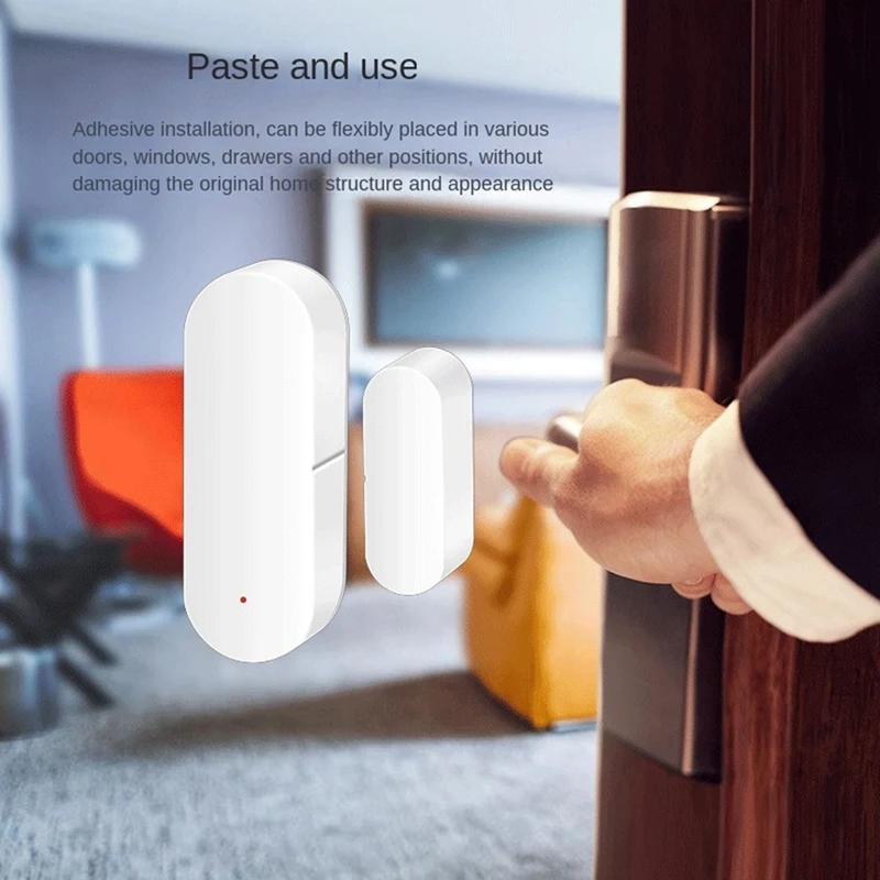 Window Sensor Tuya Smart TUAY Window Door Opening Home Reminder Anti-Theft Induction Alarm