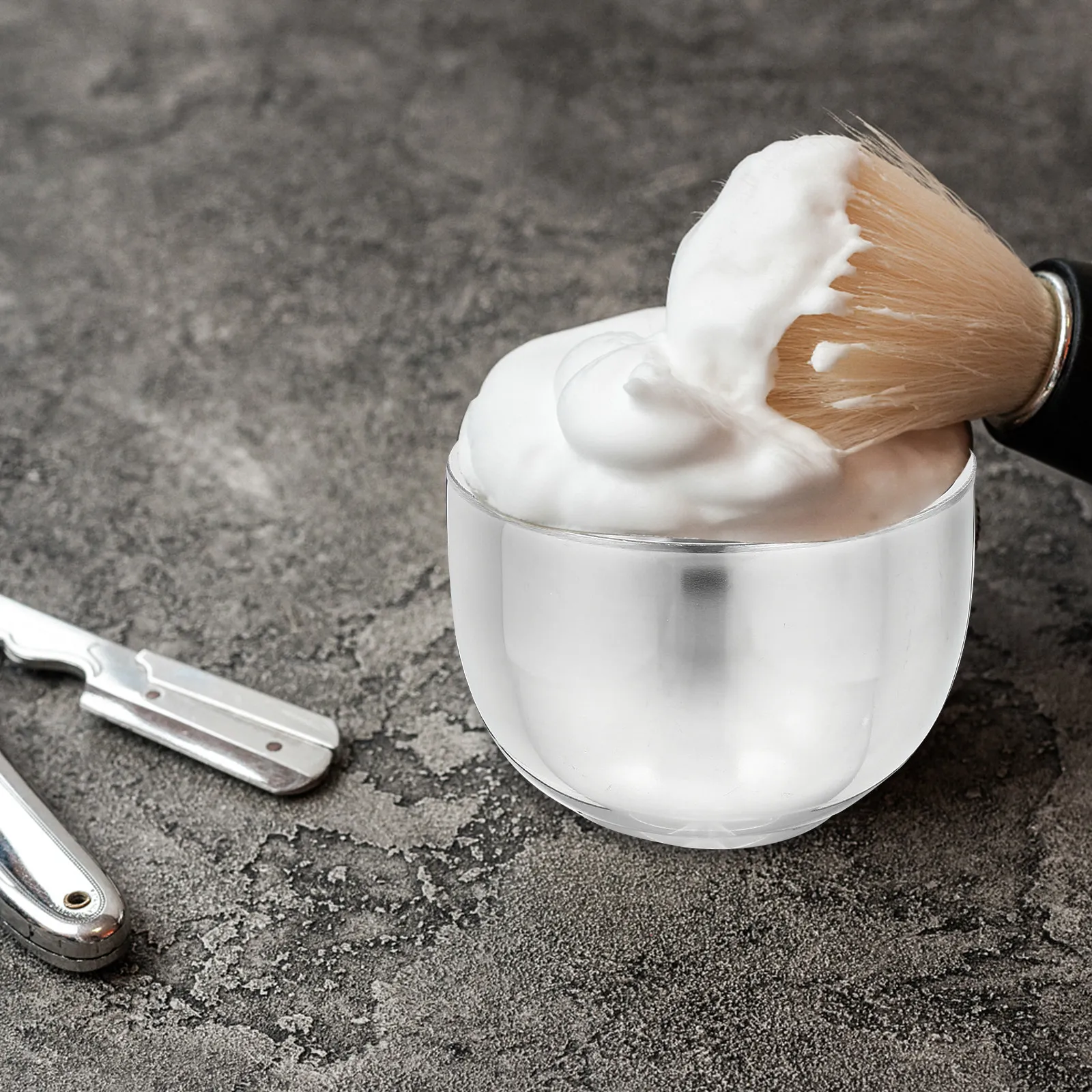 conjunto-de-2-tigelas-para-barba-masculinas-em-aco-inoxidavel-resistente-tamanho-compacto-design-elegante-e-simples-tigela-para-espumar-sabao-de-barba-para-uso-pessoal-presente