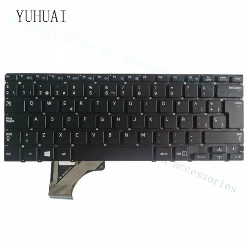 A++ New Spanish Keyboard for Samsung NP530U3C NP530U3B NP535U3C NP532U3C NP532U3A