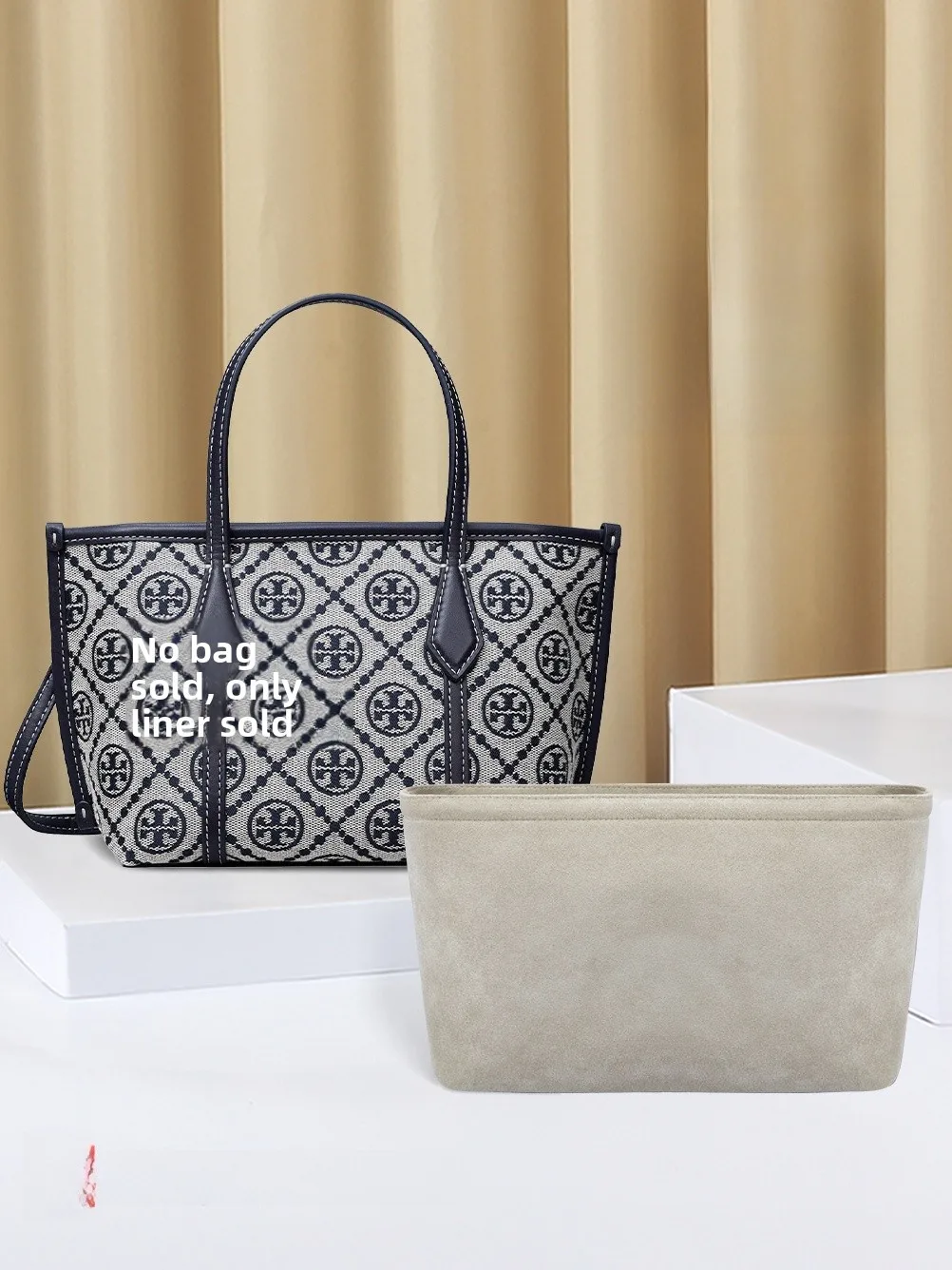 

Tote Bag Inner Organizer Storage Pouch Perry Design DuPont Paper Material Universal Buet ape Cosmetic Bag