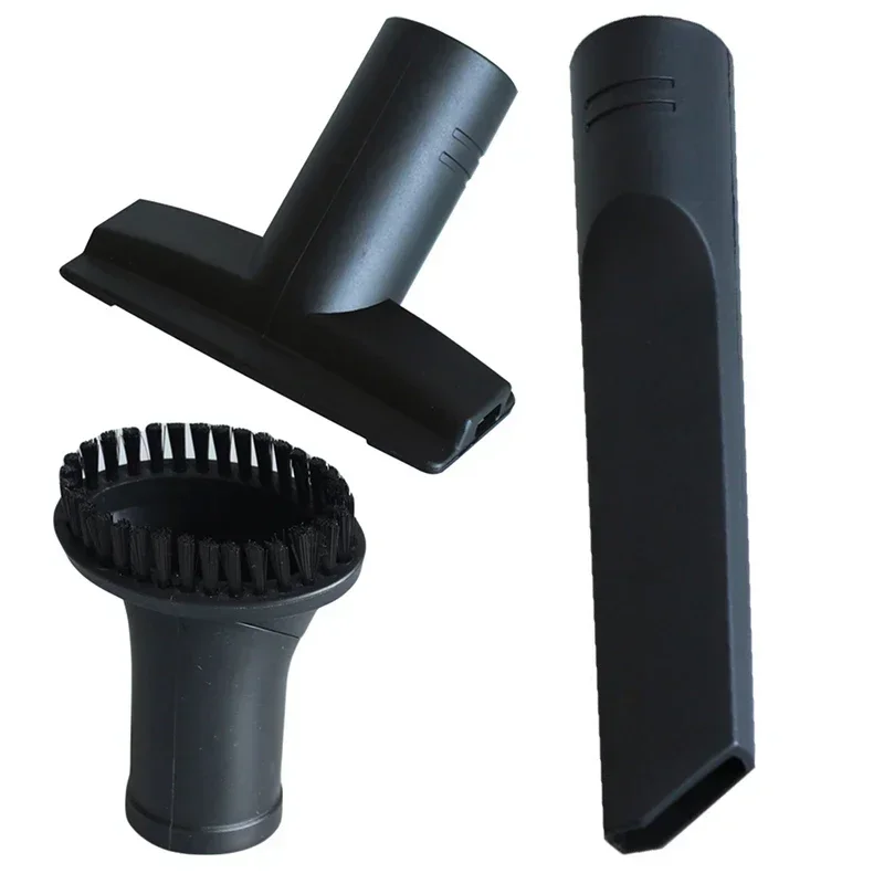 1Pc Flat Suction Nozzle & Sofa Suction Nozzle For Inner Diameter Of 35MM Vacuum Cleaner With 1Pc Round Brush