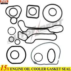 Oil Cooler Gasket Seals For Chevrolet Cruze Sonic Orlando Trax For Vauxhall Opel Zafira 55354071 Engine Cooling System 1.6L 1.8L