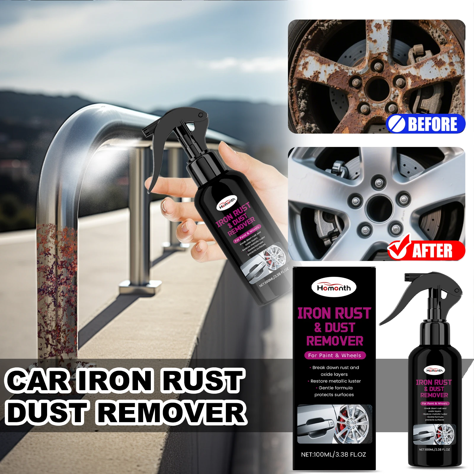 Homonth 100Ml Car W…