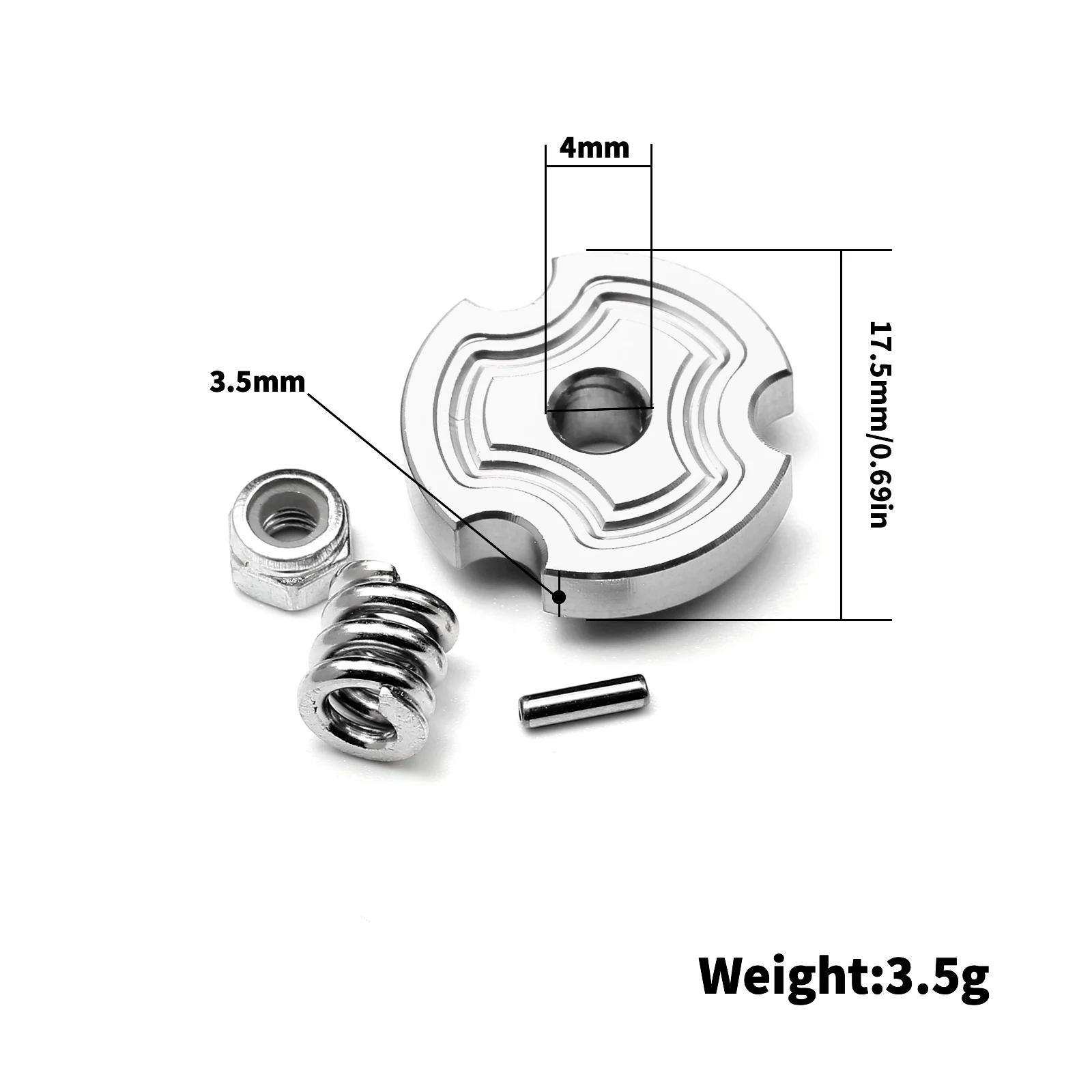 Éliminateur d'embrayage de pantoufle pour TRAXXAS 1/16 SLASH 4WD E-REVO SUMMIT, remplacement 7152 7046R