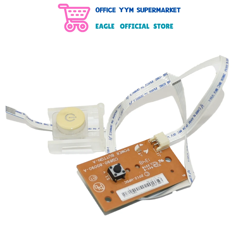 Conjunto de panel de Control de CQ890-67026 con cable, para HP Designjet T120, T520, 24 pulgadas, 36 pulgadas, 1 Juego