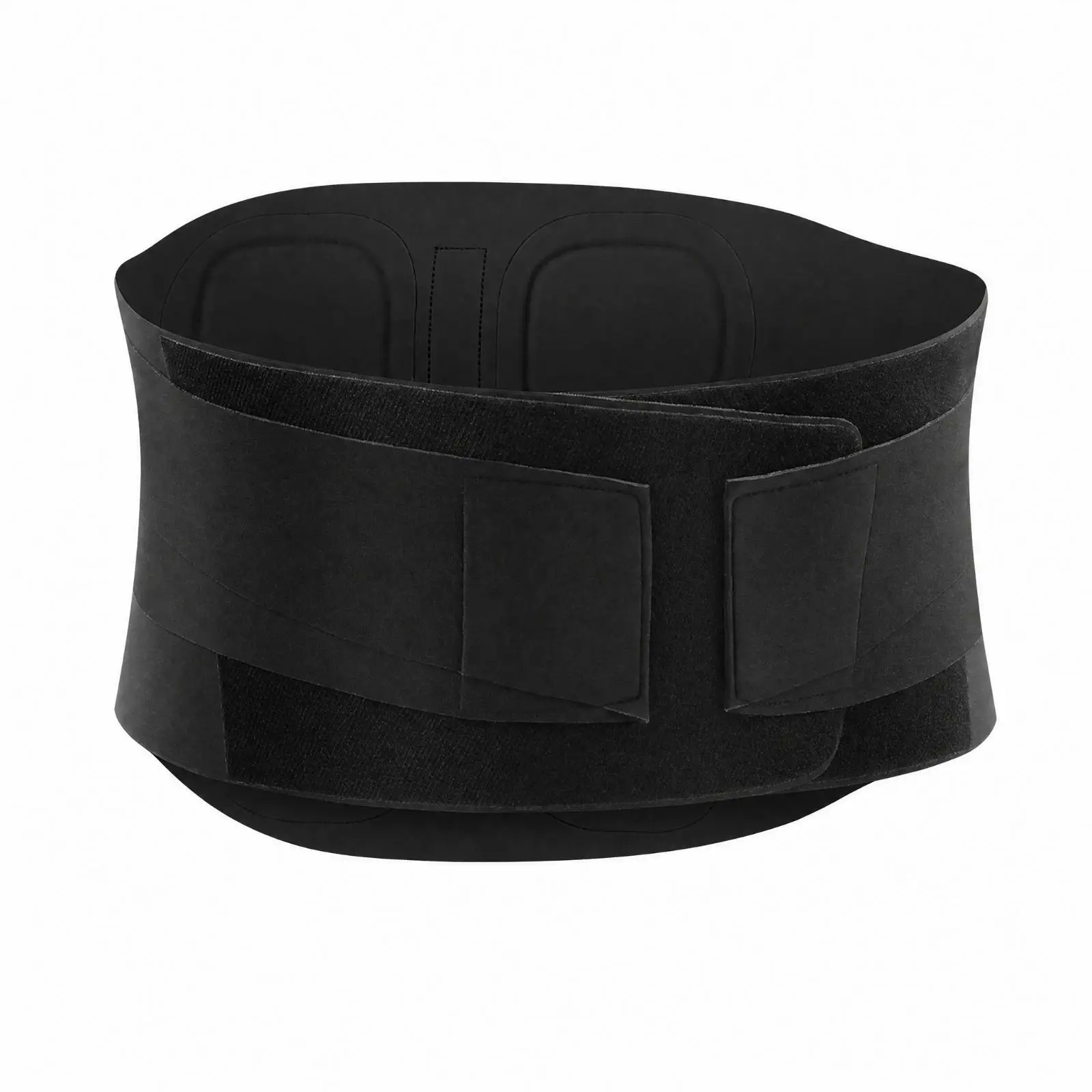 Breathable Waist Support Belt for Exercise Adjustable Knitted Fabric Sports Back Brace Secure Fit Compression Wrap for Fitness
