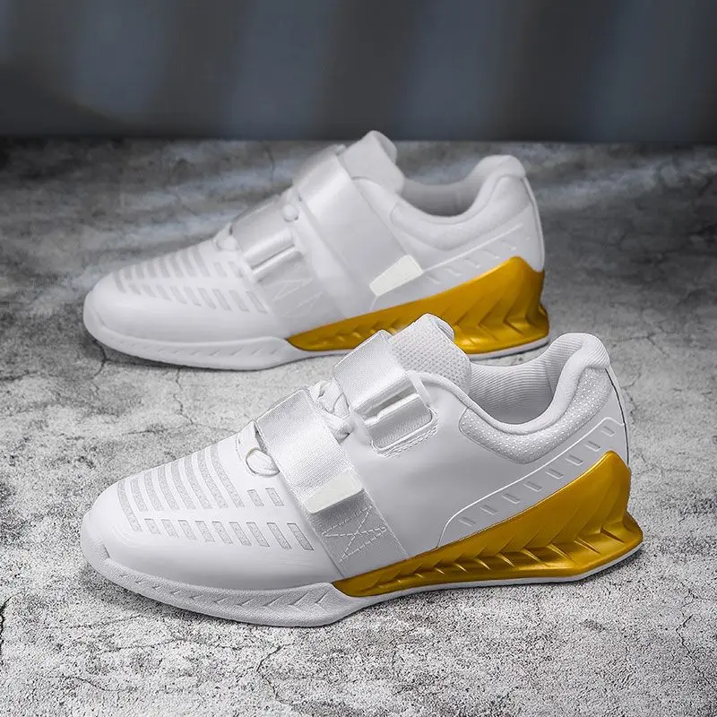 

Оригинальные брендовые кроссовки для тяжелой атлетики для мужчин, высококачественные кроссовки для приседаний и становой тяги, мужские нескользящие кроссовки для тренировок в спортзале