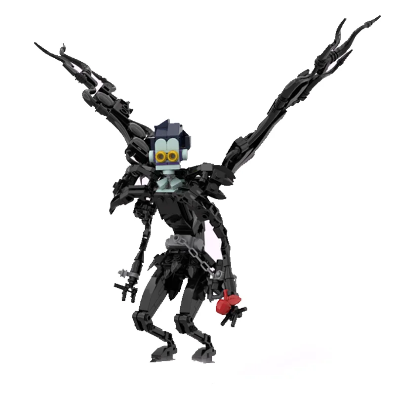 308 قطعة MOC مذكرة الموت ريوك Poseable الشكل خلق نموذج اللبنات هدايا عيد الميلاد تجميع اللعب DIY بها بنفسك الإبداعية الطوب الاطفال #4