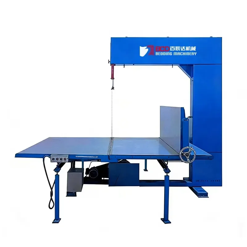 BZQ-L/M/S High Speed Precision Vertical Polyurethane Strip PVC Foam Cutting Machine for Mattress Foam Cutting Machine (Blade