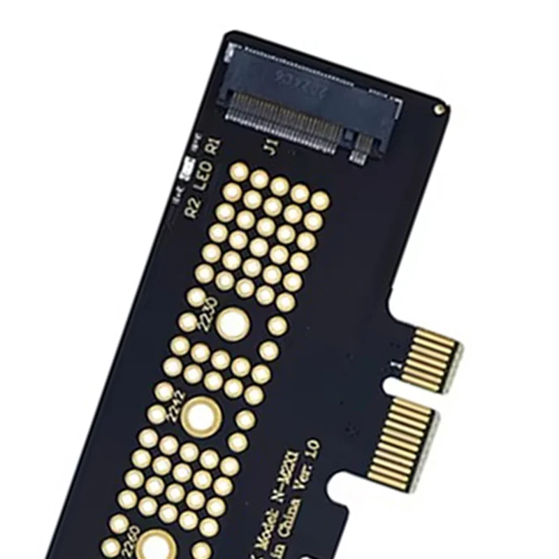5X M.2 NVME SSD إلى Pcie 4.0 بطاقة محول 64Gbps M-Key Pcie4.0 X16 للكمبيوتر المكتبي PCI-E GEN4