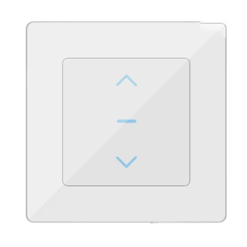 

A22R-Wifi Smart Curtain Switch Touch Design For Motorized Curtains Blinds Work+Alexa Google And Smart Life App EU Plug