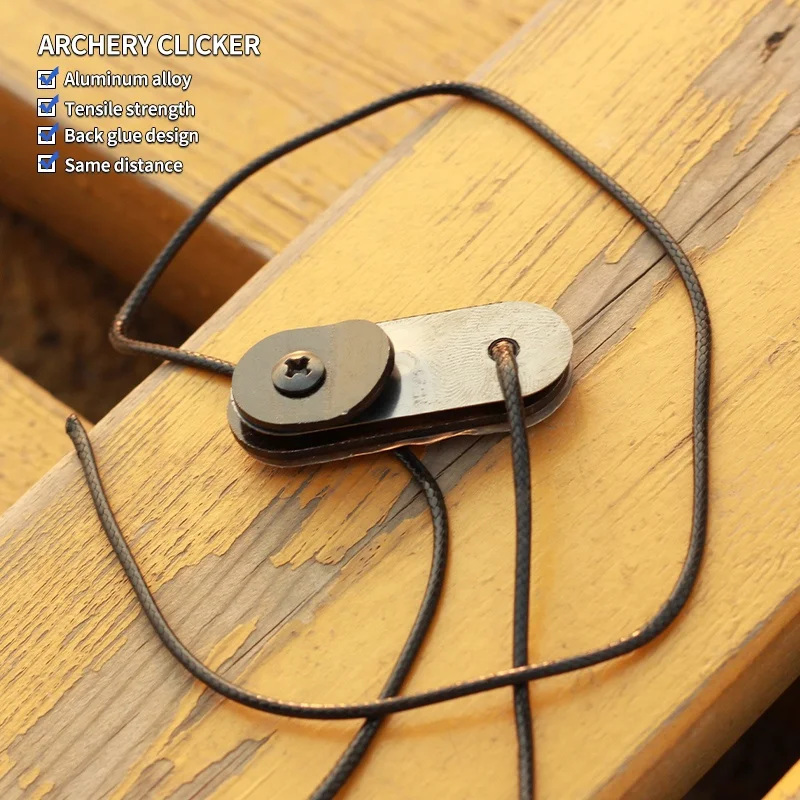 

Кликер для стрельбы из лука, позиционирование стрелы, изогнутый длинный лук, американский охотничий лук, самоклеящийся сигнал для стрельбы, магнитный монтируемый лук, конечности