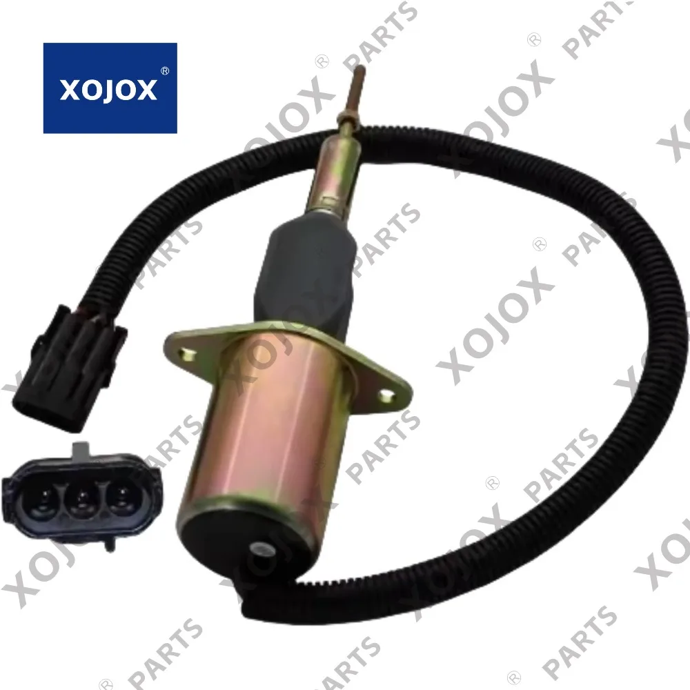 

XOJOX Fuel ShutDown Solenoid Valve 3932546 SA-4639-24 For Cummins Engine 6Ct8.3 Dc For X Excavator R290Lc-3Ll Rb 39Hdrb 42Hdll R