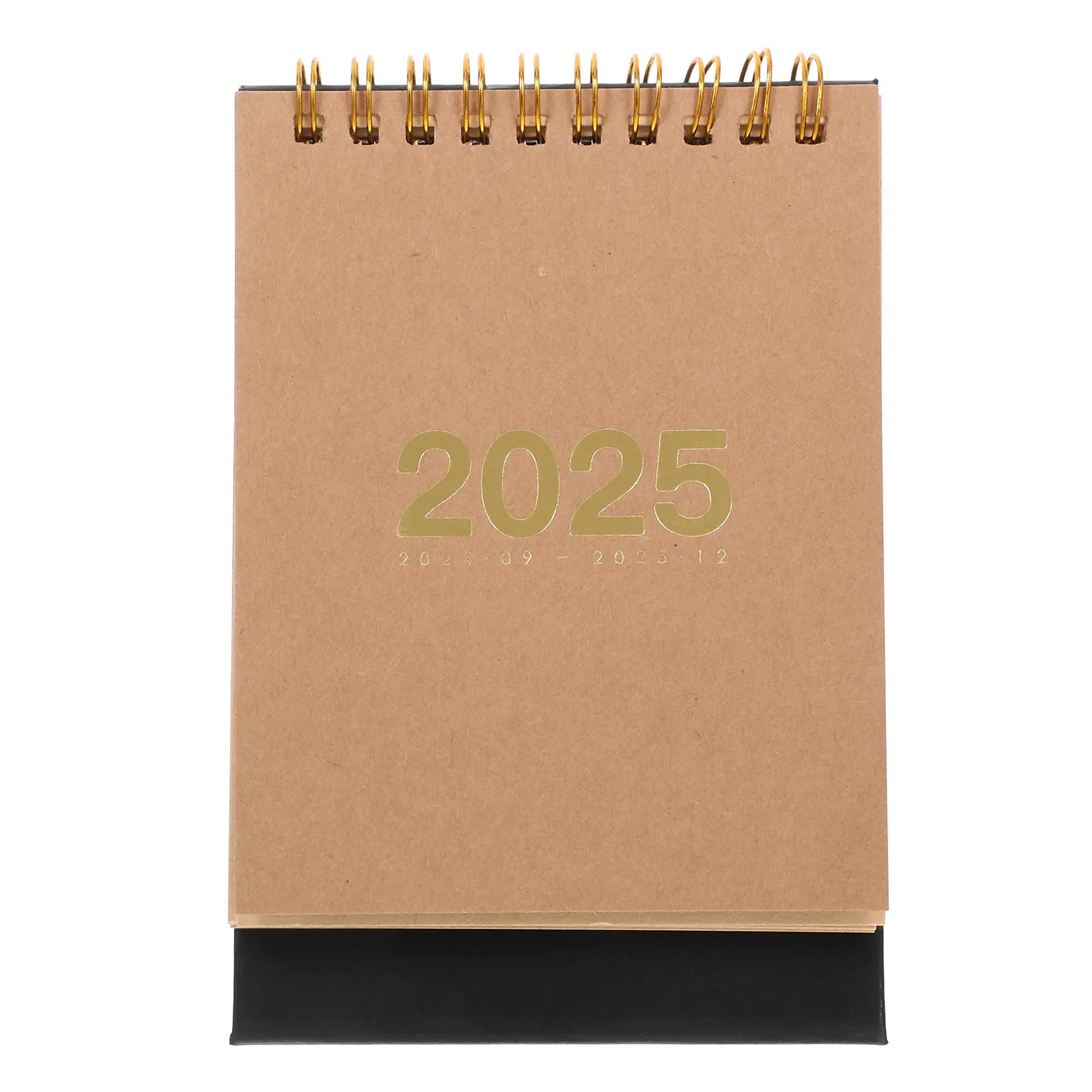

2025 Standing Desk Calendar Chinese Minimalist Design Spiral Bound Flip Desktop Calendar Office Home Organizer Planner Note
