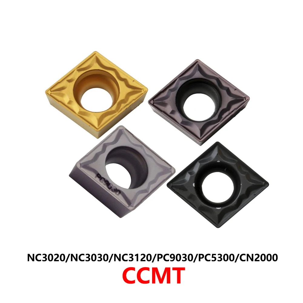 

Оригинальный CCMT 060202 CCMT 060204 CCMT 060208 CCMT09T304 CCMT09T308 CCMT 120404 CCMT 120408 HMP C25 NC3030 PC9030 Твердосплавные вставки CCMT