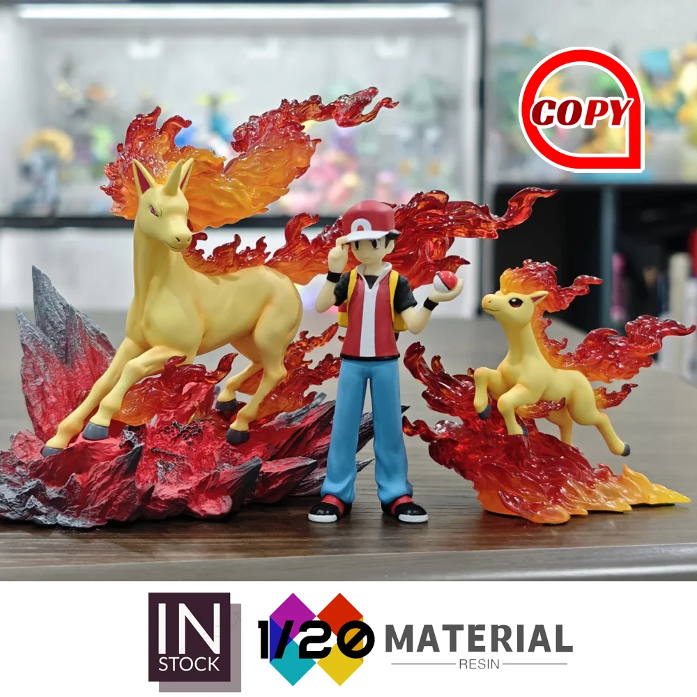 [In Stock]1/20 Resin Scale World [Copy Pollet Town] - Ponyta & Rapidash [Split RE-MENT] view 6