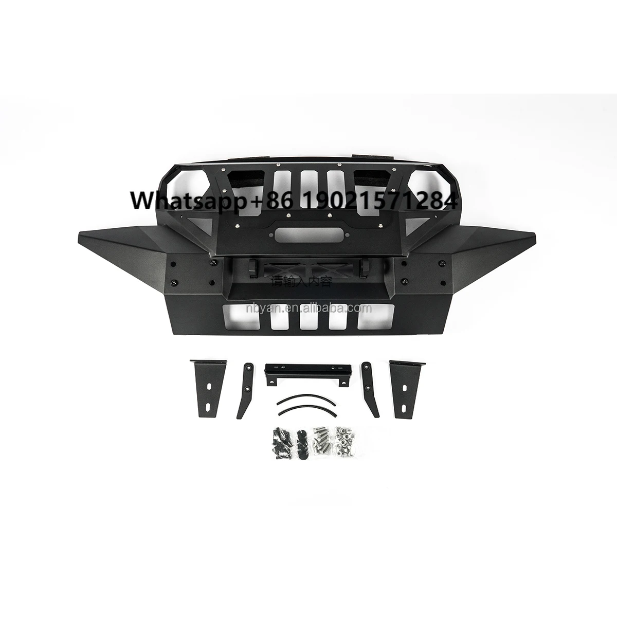 

Armor Face Series Front Bumper for Jeep Wrangler JK 2007-2018 Durable Stainless Steel Material Auto Part Upgrade for Car
