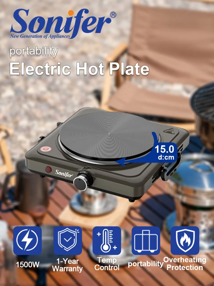 piastra-elettrica-riscaldante-sonifer-sf-3072-1500w-fornello-a-bruciatore-singolo-piastra-riscaldante-185mm-controllo-temperatura-a-5-livelli-cucina