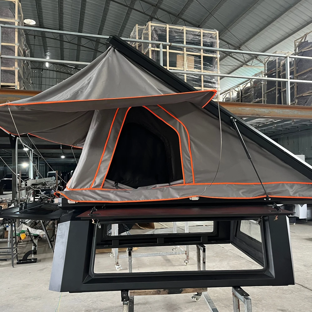 KQX Aluminum Alloy High Canopy Cover for Pickup Trucks-Waterproof Durable Easy Installation Efficient Cargo Protection