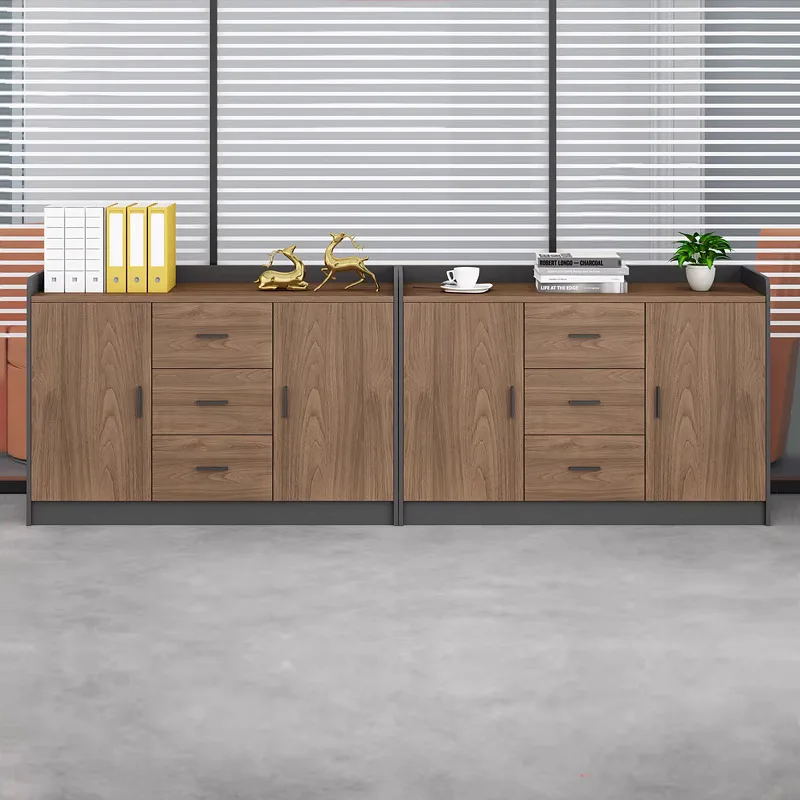 Printer placement cabinet Office dedicated office tea Storage low  Tool  Copier base cabinet